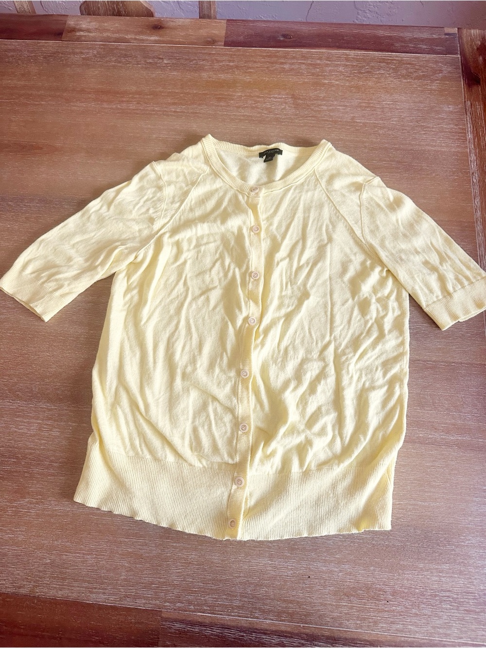 Ann Taylor quarter length Button-Up Short cardigan